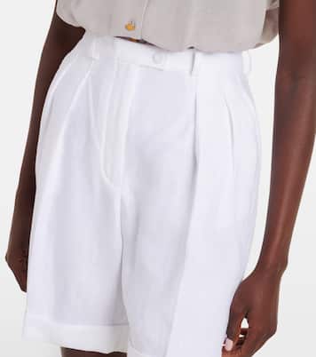 Shorts George in lino | Loro Piana