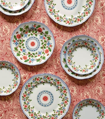 x Ginori 1735 Martina floral porcelain dinner plate | Cabana