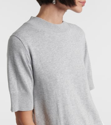 Layered cotton minidress | Sacai