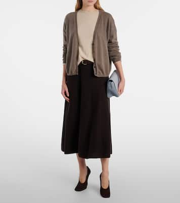 High-Rise-Maxirock Torie aus Kaschmir | Lisa Yang
