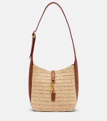 Sac Le 5 à 7 Baby en raphia | Saint Laurent