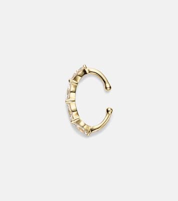 18kt gold ear cuff with diamonds | Shay Jewelry