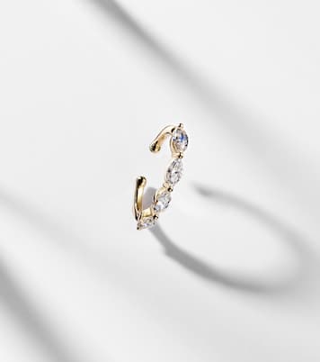 18kt gold ear cuff with diamonds | Shay Jewelry