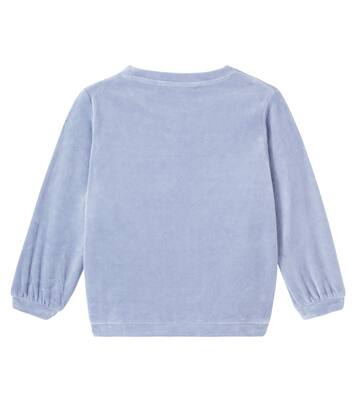 Wally cotton-blend velvet sweatshirt | Konges Sløjd
