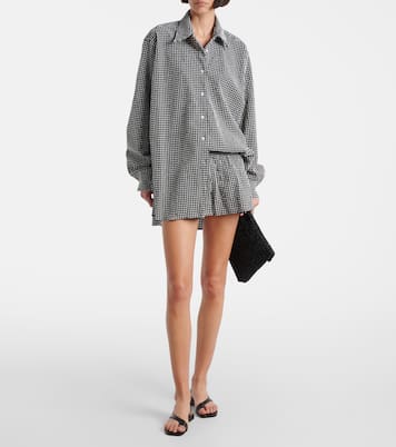 Camicia oversize a quadri | Hunza G