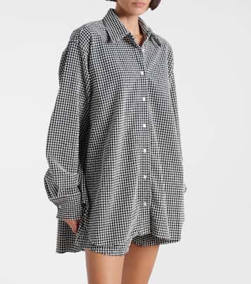 Camicia oversize a quadri | Hunza G