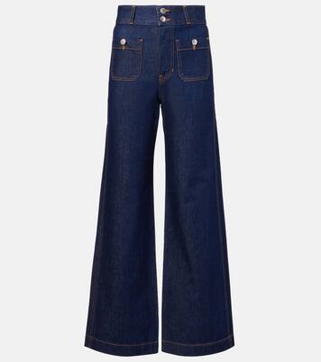 Taylor wide-leg jeans | Veronica Beard