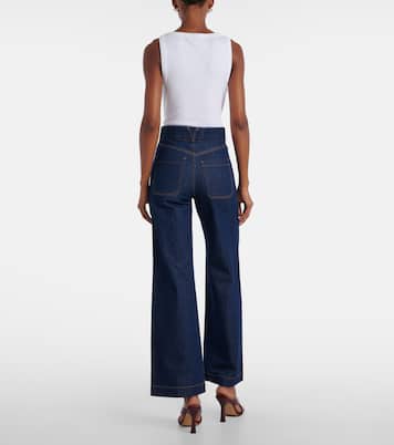 Taylor wide-leg jeans | Veronica Beard