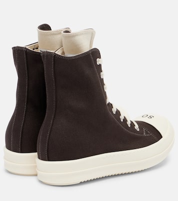 Sneaks canvas high-top sneakers | Rick Owens