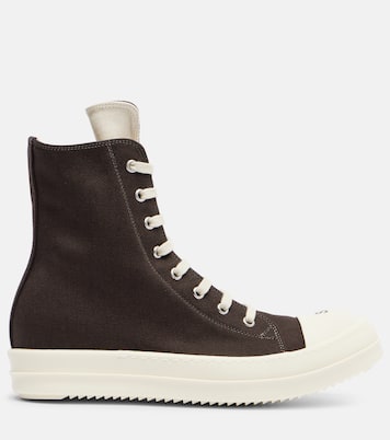 Sneaks canvas high-top sneakers | Rick Owens