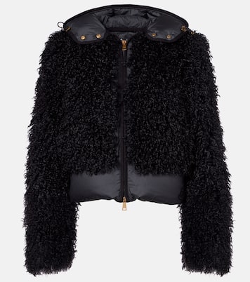 Vigiers teddy down jacket | Moncler