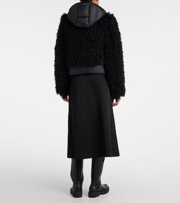 Vigiers teddy down jacket | Moncler