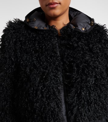 Vigiers teddy down jacket | Moncler