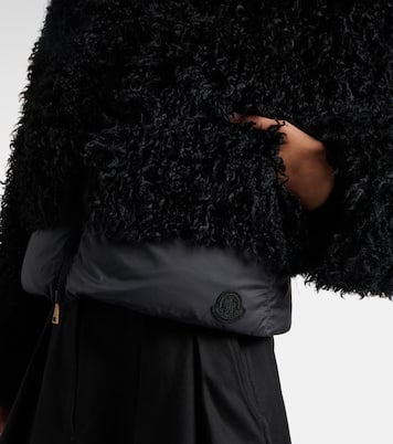 Vigiers teddy down jacket | Moncler