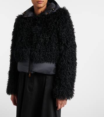 Vigiers teddy down jacket | Moncler