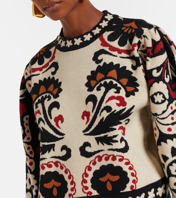 Tapestry Stripes jacquard sweater | Farm Rio