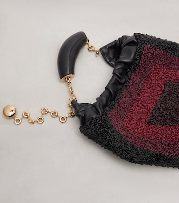 Squeeze Mini beaded leather tote bag | Loewe