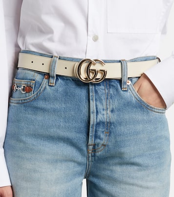 GG Marmont reversible leather belt | Gucci
