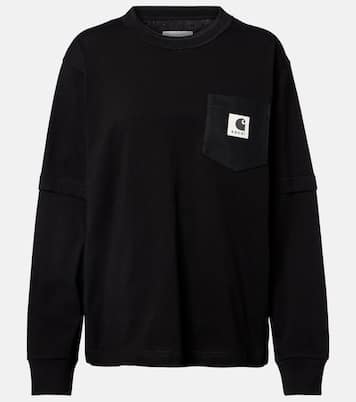 x Carhartt cotton jersey sweatshirt | Sacai