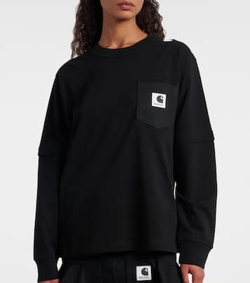 x Carhartt cotton jersey sweatshirt | Sacai