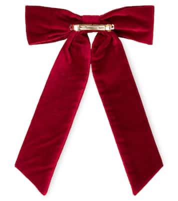 Domina cotton velvet hair clip | Bonpoint