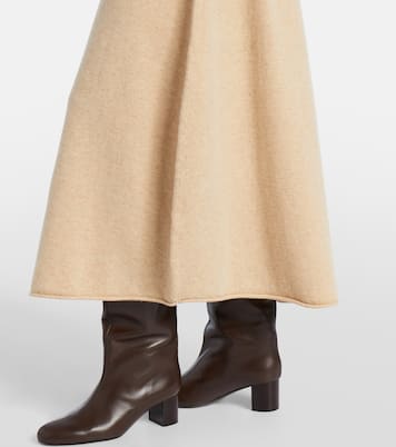N°388 Ease cashmere-blend maxi skirt | Extreme Cashmere