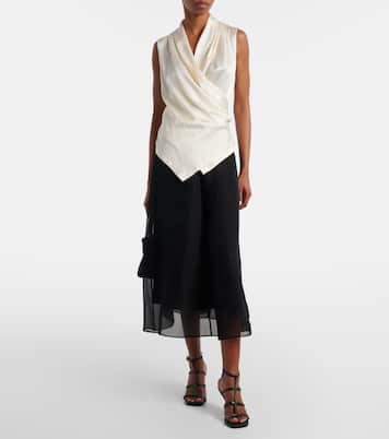 Monili silk top | Brunello Cucinelli