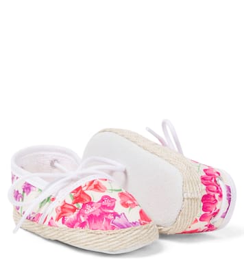 Floral espadrilles  | Tartine et Chocolat