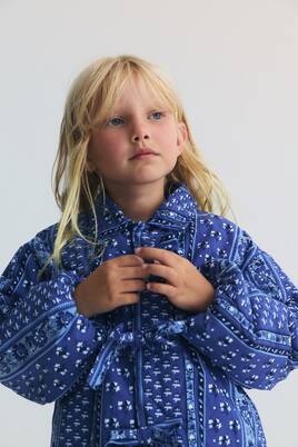 Mare floral quilted cotton jacket | The New Society