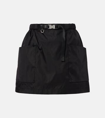 Re-Nylon belted miniskirt | Prada