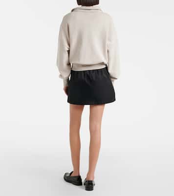 Re-Nylon belted miniskirt | Prada