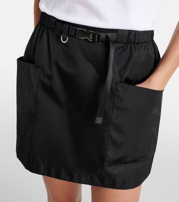 Re-Nylon belted miniskirt | Prada