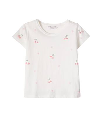 Lalcala embroidered cotton T-shirt | Bonpoint