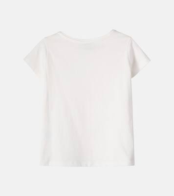 Lalcala embroidered cotton T-shirt | Bonpoint