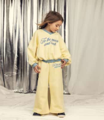 Pantalon de survêtement To The Moon en coton | Mini Rodini