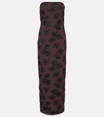 Beaded floral maxi dress | Rotate