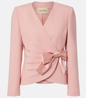 Virgin wool crêpe jacket | Valentino