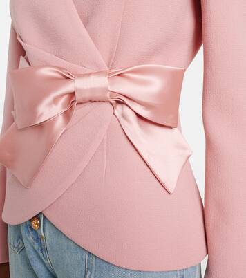 Virgin wool crêpe jacket | Valentino