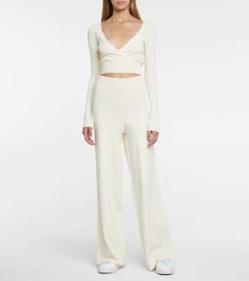 High-rise wide-leg sweatpants | Live The Process