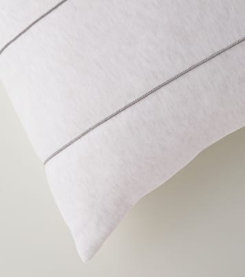 Coussin en coton à sequins | Brunello Cucinelli