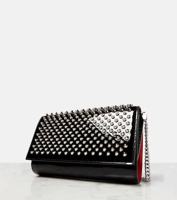 Clutch Paloma in vernice con borchie | Christian Louboutin