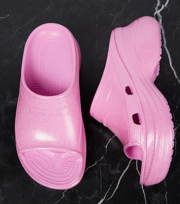 x Crocs platform slides | Balenciaga