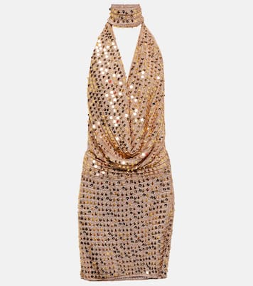 Tipo sequined halterneck minidress | Aya Muse