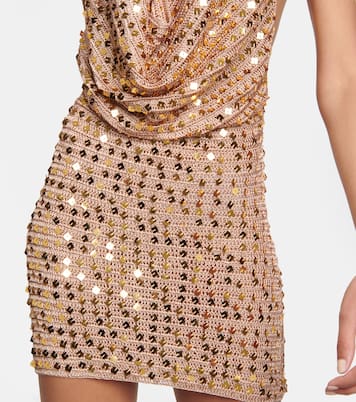 Tipo sequined halterneck minidress | Aya Muse