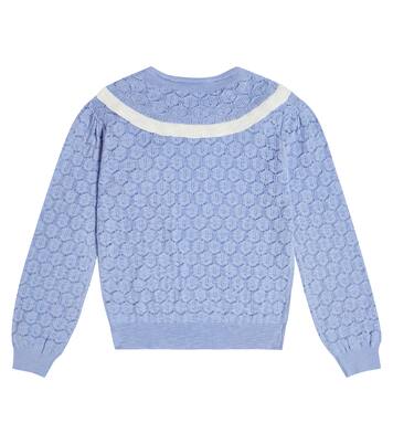 Saffron collared cotton-blend sweater | Morley