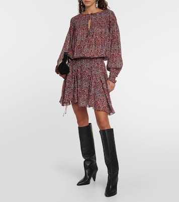 Minikleid Noanne aus Georgette | Marant Etoile