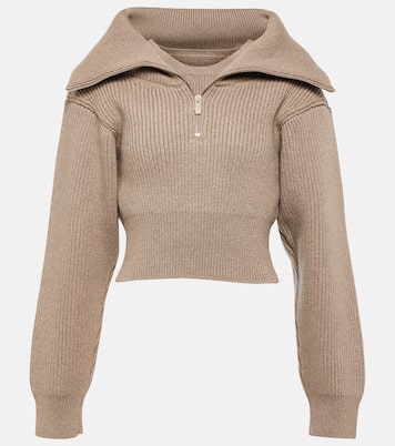 Jersey La Maille Risoul de lana cropped | Jacquemus