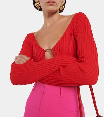 La Maille Pralù cropped cardigan | Jacquemus