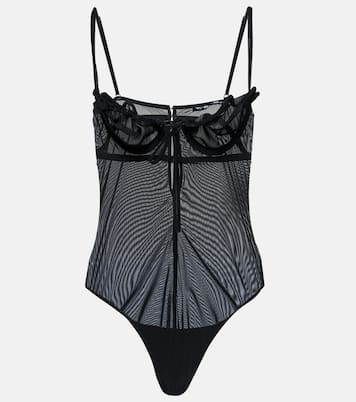 Wire Brasier mesh bodysuit | Y/Project
