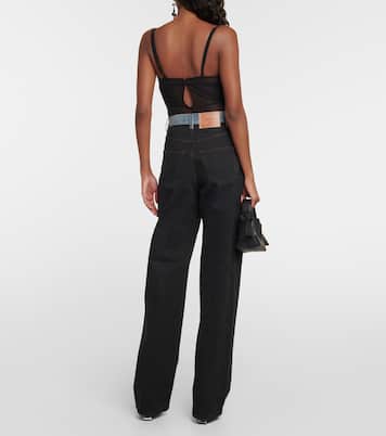Wire Brasier mesh bodysuit | Y/Project